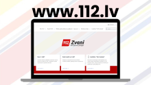 attēlā fragments no VUGD mājaslapas 112 Zvani