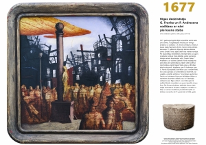 Glezna ugunsgrēks 1677.gadā