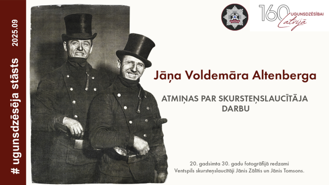 Attēlā Divi skursteņslaucītāji