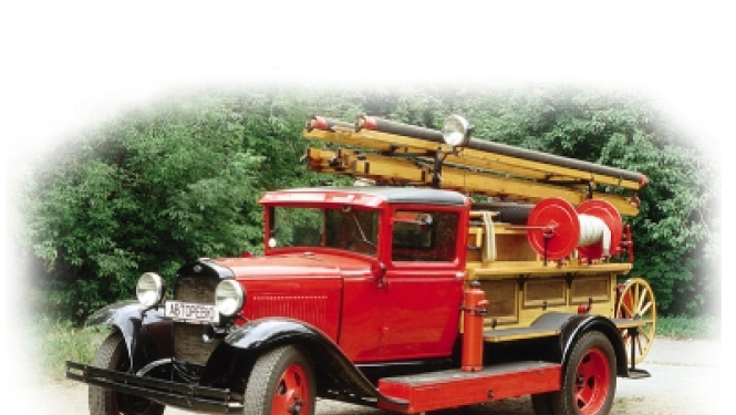 ugunsdzēsības automobilis