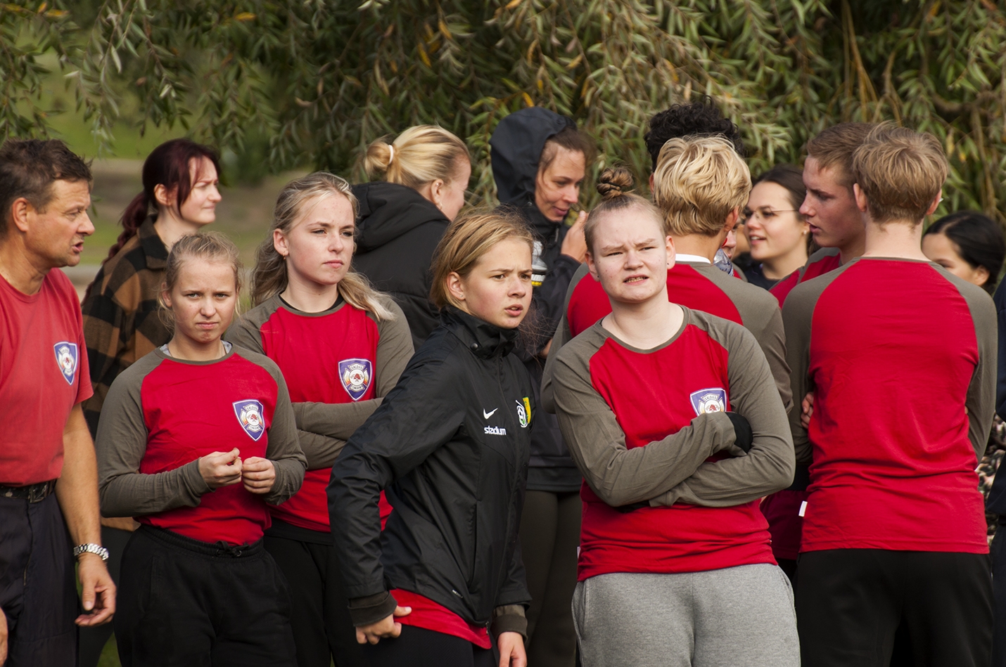 Sacensību dalībnieku grupa 