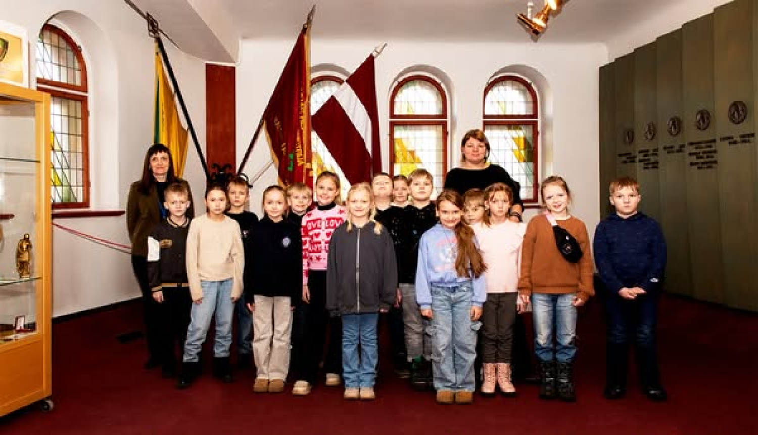 Kopbilde muzeja Slavas zālē