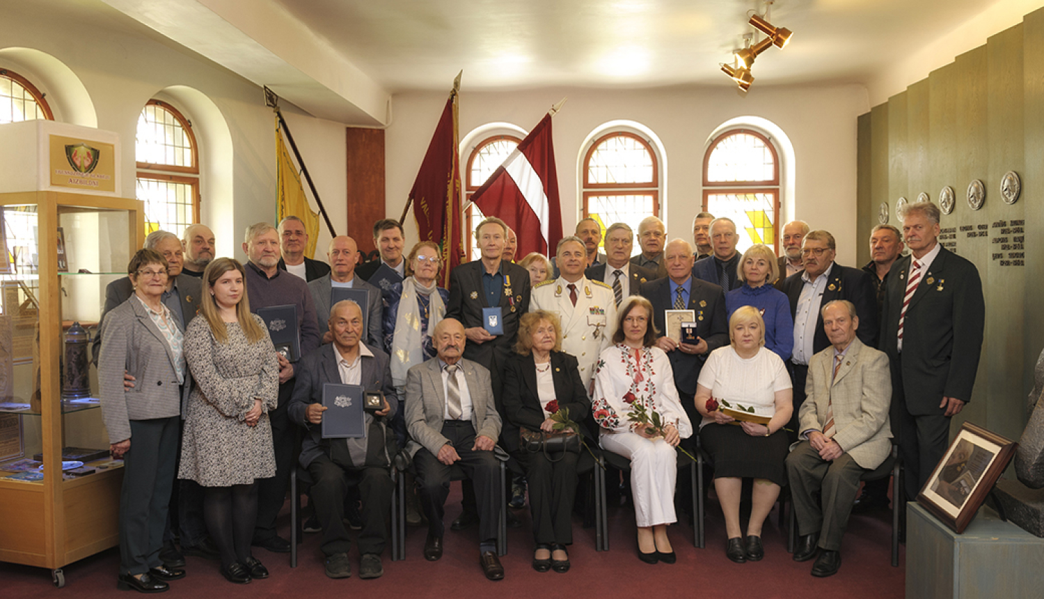 Kopbile muzeja Slavas zālē