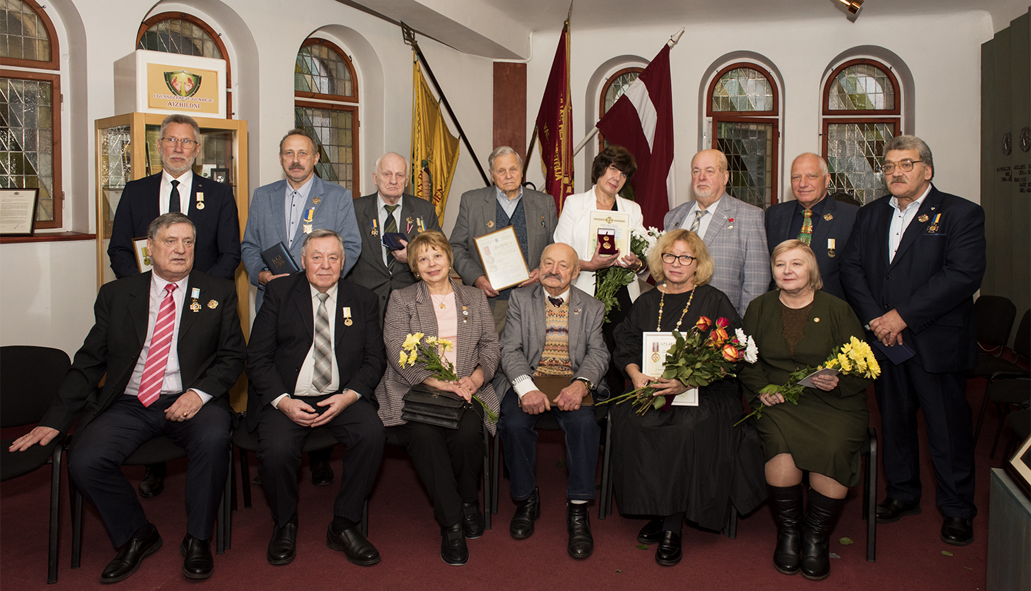 Apbalvotie Slavas zālē