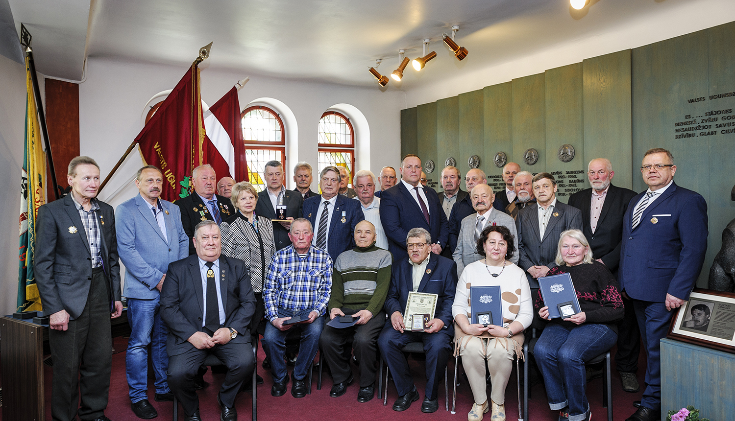 Kopbilde Slavas zālē